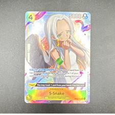 Bandai S-Snake OP13-114 Alternate Art Foil 5000 Power 4 Cost One Piece CCG