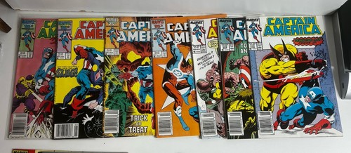 Captain America Comics 324-350 Lot Of Consecutive Comics ALL - See Photos - Picture 4 of 9