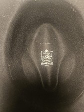 BOLLMAN HAT COMPANY 100 WOOL DOESKIN FELT MANS HAT