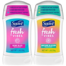 Suave Aluminum-Free Deodorant, Kids  Teen Girls   Fresh Vibes Berry Bliss ...