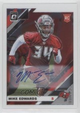2019 Panini Donruss Optic Rookies Auto 14/60 Mike Edwards #136 Auto 0c6