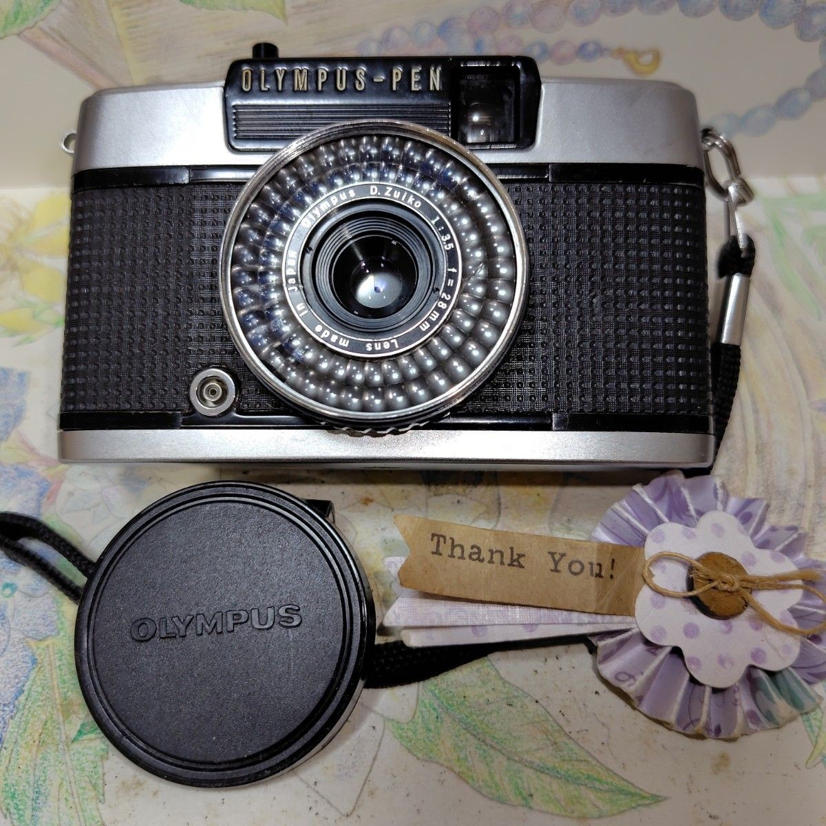 OLYMPUS-PEN EE-3 ( D.Zuiko 28mm F3.5 ) 動作品 EE-3 Olympus 28mm