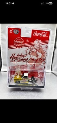 2025 M2 Machines Coca-Cola  Christmas 1976 GMC Sierra Grande 15  RARE