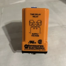 Diversified Electronics TBC-120-AAA. Time Relay .1-102 Sec. 120V AC/DC. 1504C.