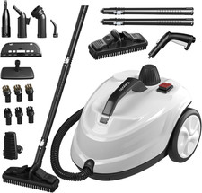Steam Cleaner, Powerful Heavy Duty Canister Steamer with 34 Accessories, Steam M