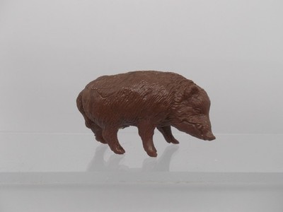 Bullyland Bully Wildschwein Rohling unbemalt Classic Wild boar  5,5 cm lang