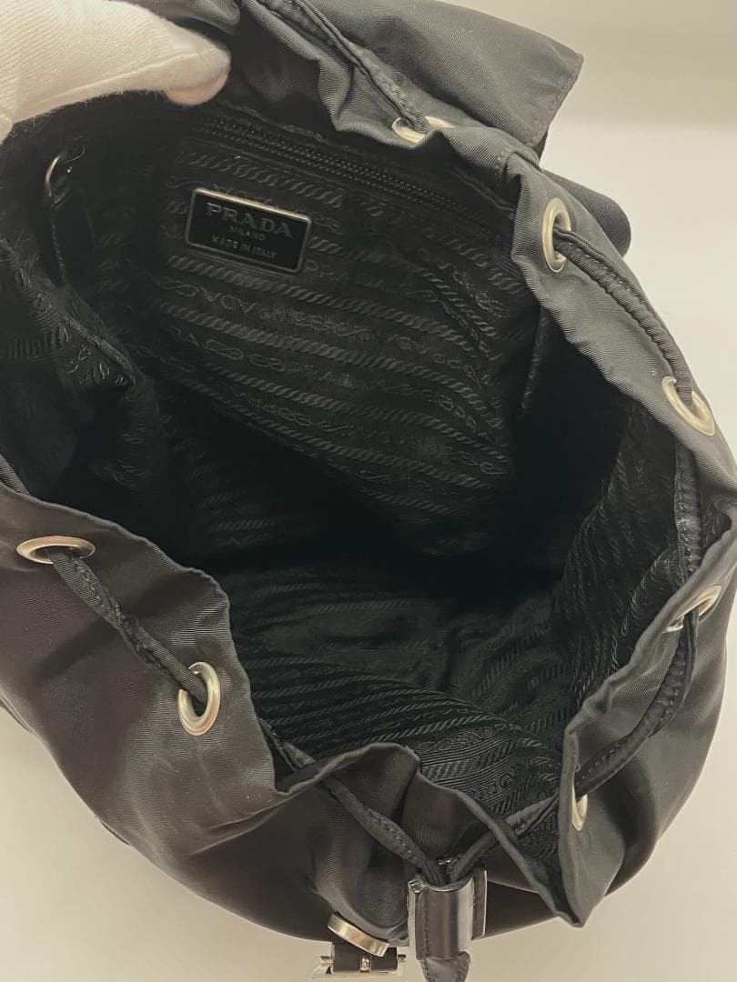 PRADA Testu Nylon Backpack Black Lightweight Dura… - image 5