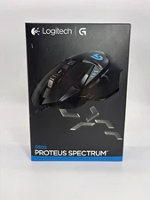 Logitech G502 Proteus Spectrum Tunable Gaming Mouse With Weight Balance Tuning