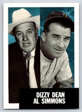 1991 Topps Archives 1953 #326 Dizzy Dean / Al Simmons Baseball Card