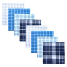 8 Pack Men's Handkerchief One Size Assorted Set 004