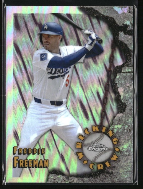2026 Topps Chrome Wrecking Crew Freddie Freeman #WC-13 Los Angeles Dodgers