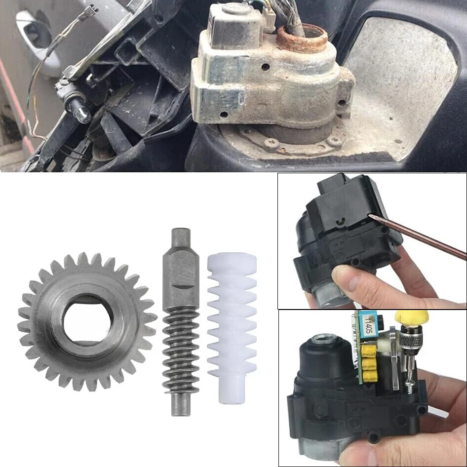 Espejo retrovisor eléctrico plegable motor engranaje para Toyota Alphard Lexus ES300 RX350 RX450 Foto 2 de 4