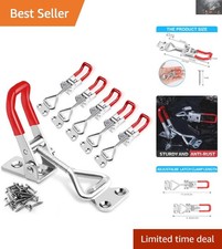 6 Pack Toggle Latch Clamps - 330Lbs Pull Capacity for All Your Projects