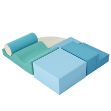 High-Quality Soft Foam Climbing Set: Indoor 6-Piece Play Structure for Fun