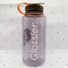 Glossier Seattle 32 oz Water Bottle Gift Set BPA BPS Free Limited Edition Purple