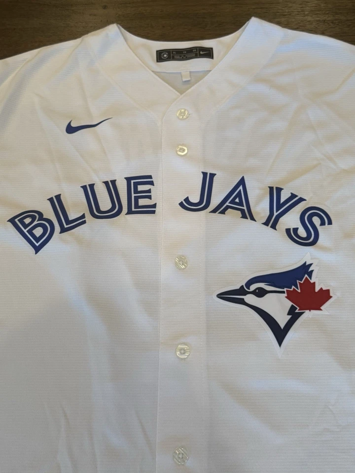 Vladimir Guerrero Jr Signed Toronto Blue Jays Nike White Auth Jersey NWT JSA COA - Image 4 of 4