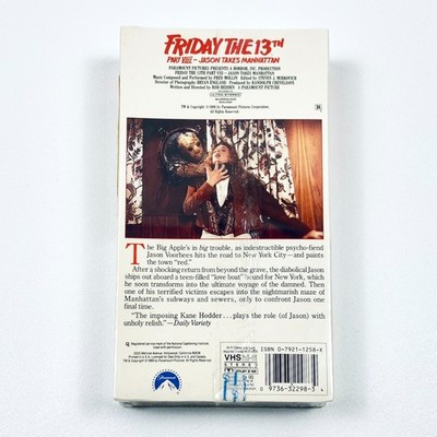 ザ・モッズ　VHS 13本セット Friday the 13th Part VIII 8 Jason Takes Manhattan VHS NEW Sealed