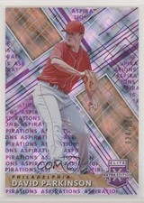 2019 Panini Elite Extra Edition Aspirations Purple /250 David Parkinson #167 7s2