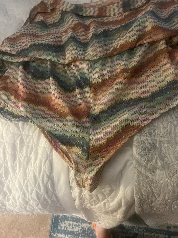 ¡NUEVO CON ETIQUETAS! Falda de baño Trina Turk talla grande falda con punta con cinturón lindo. Piscina Playa Foto 4 de 4