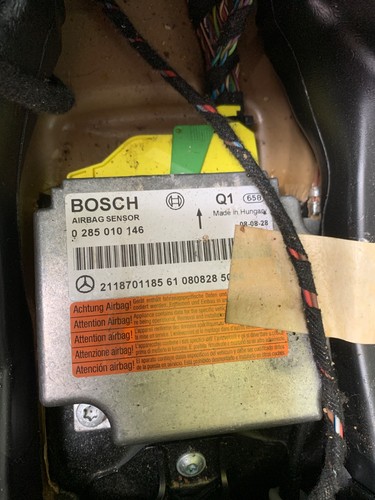 A2118701185 Airbag Sensor BOSCH Airbagsteuergerät Mercedes E-Klasse W211