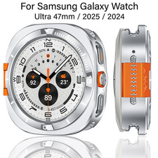 Metal Alloy Case Protector for Samsung Galaxy Watch Ultra 2025 47mm Cover