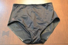 NEW Orig $39 Ruby Ribbon BLACK Shapewear Brief Panties #4064 sz XXL