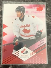 Noah Warren 2024 Team Canada Hockey  #12 red foil