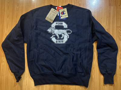 Champion Penn State Nittany Lions Vault Logo Reverse Weave Crewneck Size Medium