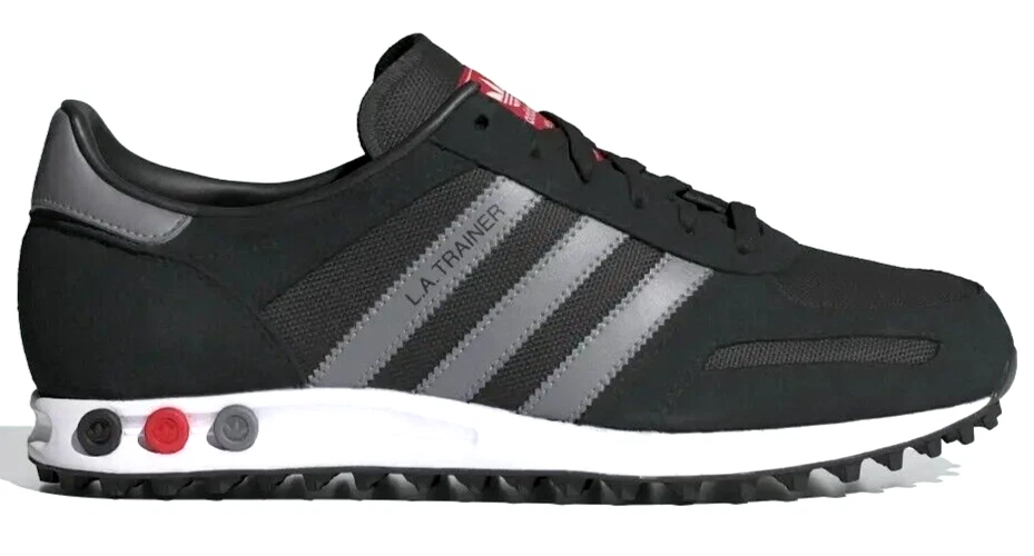 Adidas LA Trainer Mens Originals Shoes Trainers Size 7 - 12 Black / Grey IG1750
Opens in a new windo