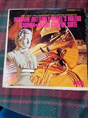 Madame Butterfly Ravel Bolero Grand Canyon Oslo Phil SW-9183 Vinyl LP Vinyl  VG
