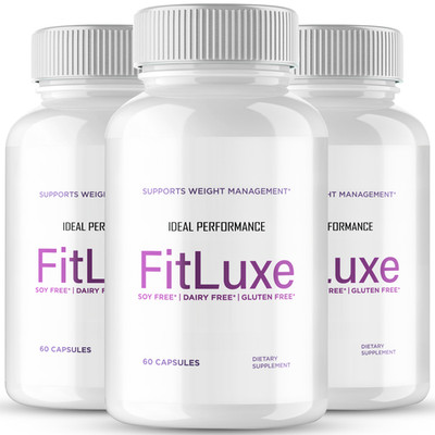 FitLuxe Capsules, Official FitLuxe Supplement Pills - Maximum Strength (3 Pack)