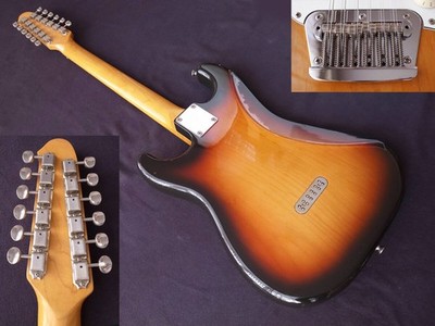 Electric Guitar Fender Stratocaster ST-XII 12 Strings Sunburst