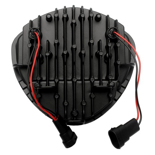 Black 60W LED Motorcycle Headlight Fit For Victory Cross Country Hammer 8-Ball - Picture 14 of 20