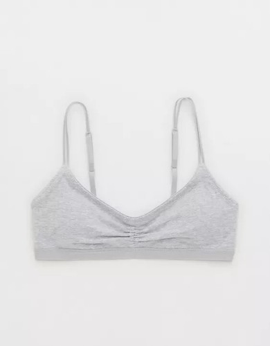 Bralette acanalado de algodón Superchill Real Good, bralette Aerie, - Imagen 37 de 59