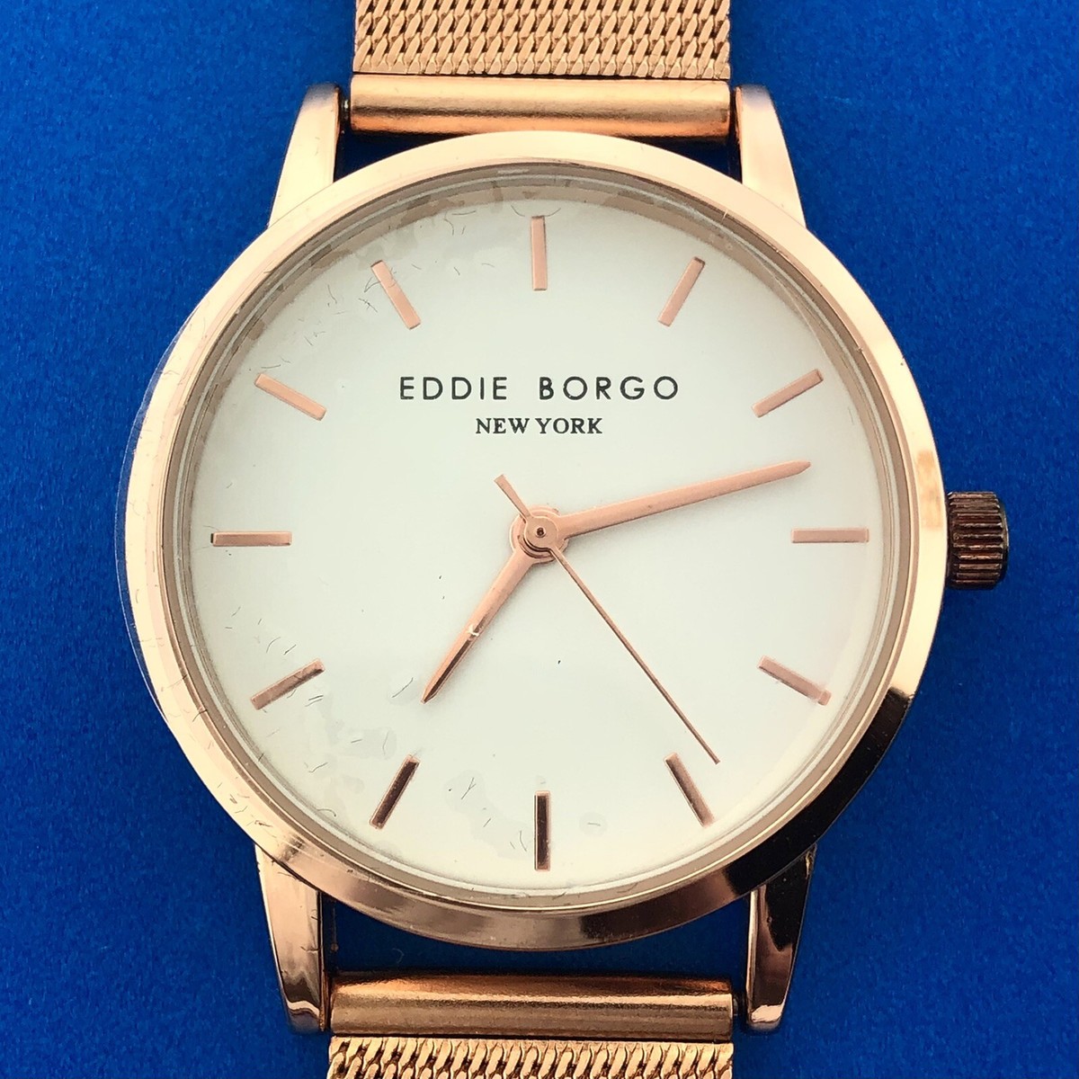 Designer Eddie Borgo The Soho Copper Stainless Steel Ladies Fashion Watch  NIB