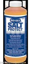 BIO-DEX SALT PROTECT 1 QUART BOTTLE  Pool &Spa Keeps Salt Cell Clean! & Soaker