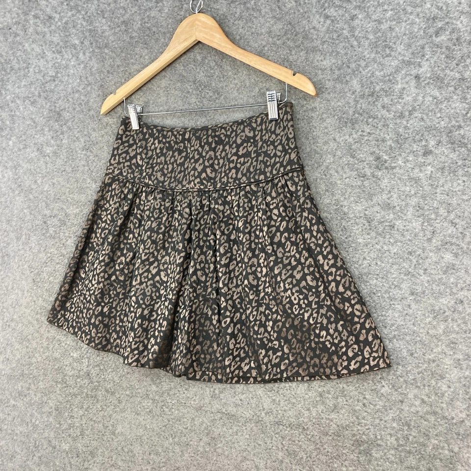 Falda corta Banana Republic para mujer talla 2 AU 6-8 multicolor línea A 25207 Foto 2 de 4