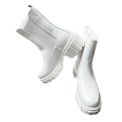 READYSALTED Women's Cleated Chunky Lug Sole Platform Chelsea Boots (KANDY)