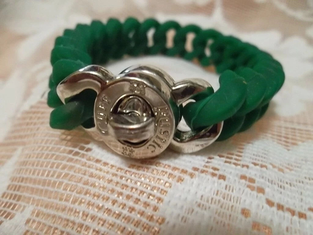 Rustic cuff rubber best sale bracelets