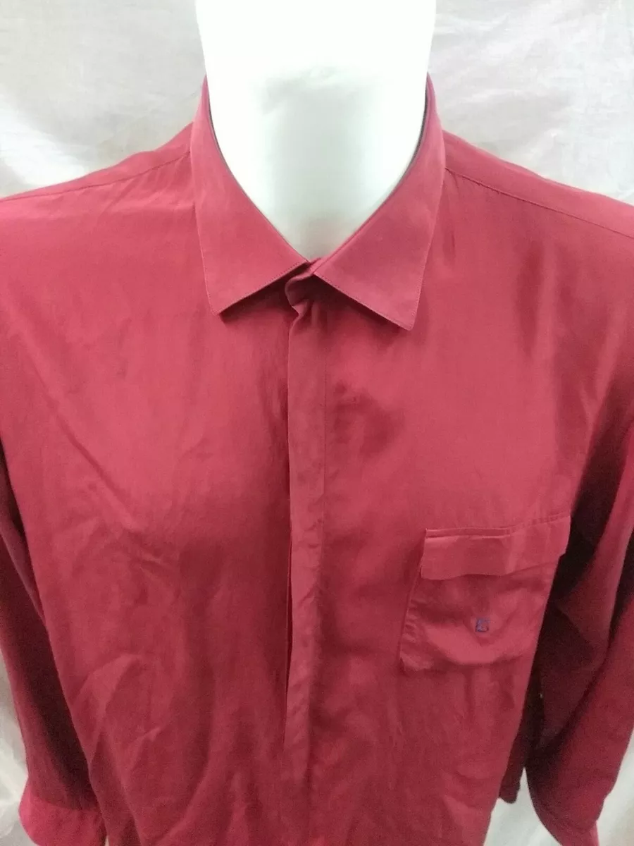 Camicia càrrel deals bottone rosso