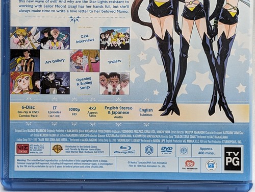 Sailor Moon Sailor Stars: Season 5 Part 1 (Blu-ray) Standard Edition 6-Disc Set - Picture 9 of 10