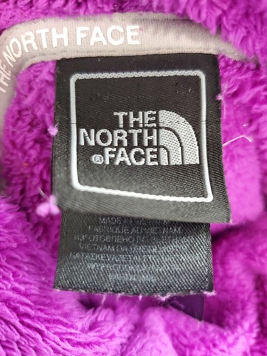 The North Face Girls Purple Fleece Jacket With Hood.Size XL-18( Girls) - Picture 6 of 8