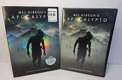 Apocalypto (DVD, 2006, Slipcover, Insert) Mel Gibson 786936705089