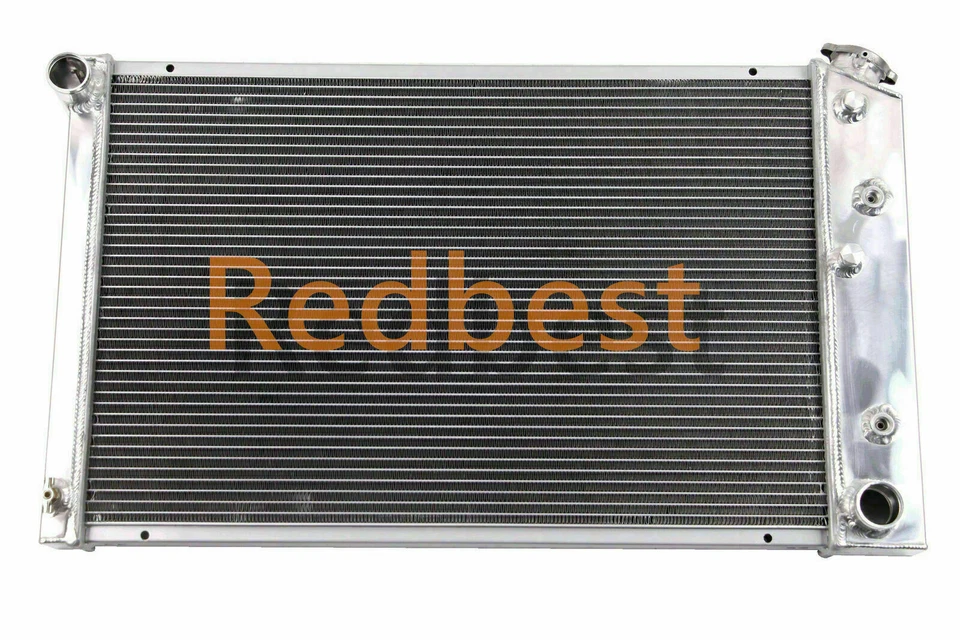 4 ROWS ALUMINUM RADIATOR For Chevelle GTO Cutlass Lemans 1968-1972 7.4L #161 - Image 4 of 4