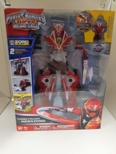 Power Rangers Super Megaforce Turbo Falcon Megazord New Factory Sealed