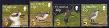 St. Helena 2002 Sand Plover set fine fresh MNH