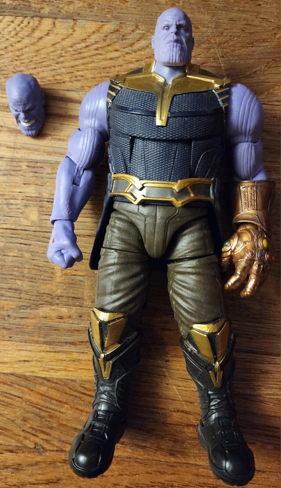 Marvel Legends 2018 MOVIE THANOS FIGURE Loose 6" Avengers Infinity War 3 Pack