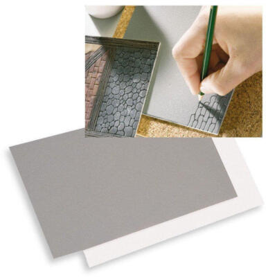 Polystyrene Sheet for self-embossing 308 x 158 mm (Pack of 2) Busch 7201