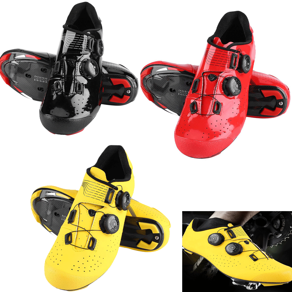 Boodun Adulto Uomo Scarpe da ciclismo in fibra di carbonio 3 ColoreeeI PER MOUNTAIN BIKE DA CORSA Boodun Adulto Uomo Scarpe da ciclismo in fibra di carbonio 3 ColoreeeI PER MOUNTAIN BIKE DA CORSA