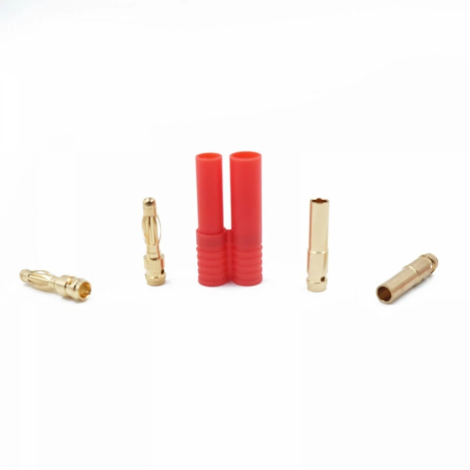 10pcs/set Turnigy HXT 4MM Bullet Connector Plug & Housing for Lipo ESC RC Car - Image 3 of 4